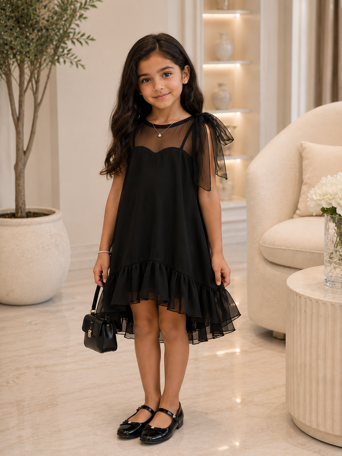 Satin dress