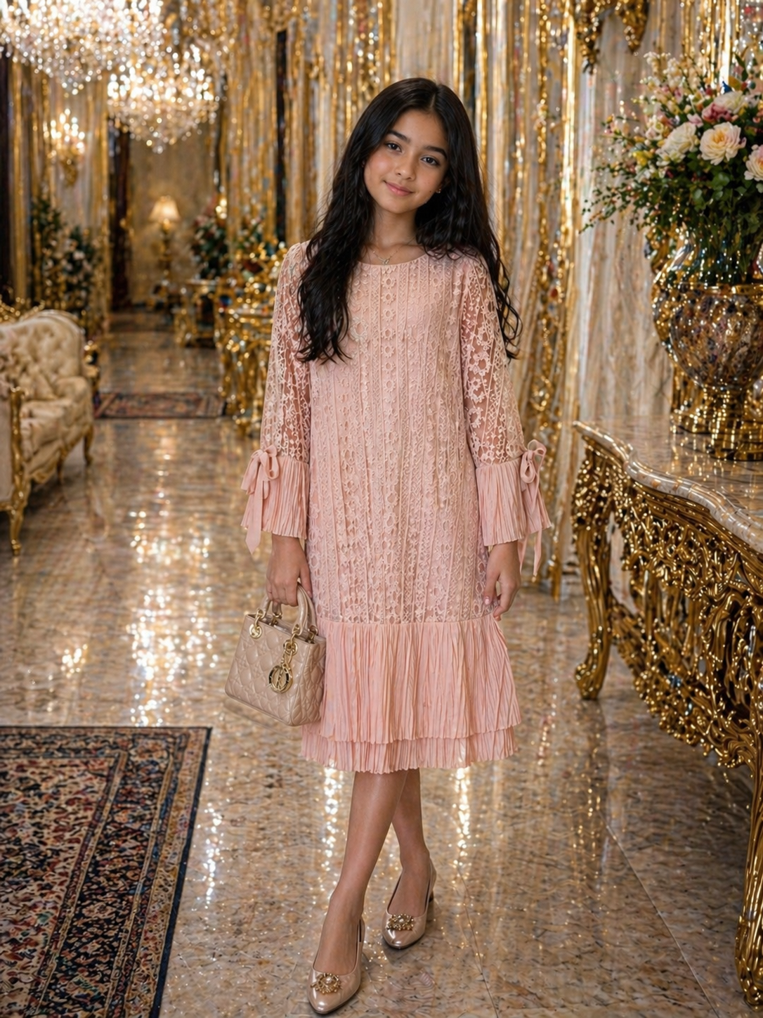 Elegant lace dress