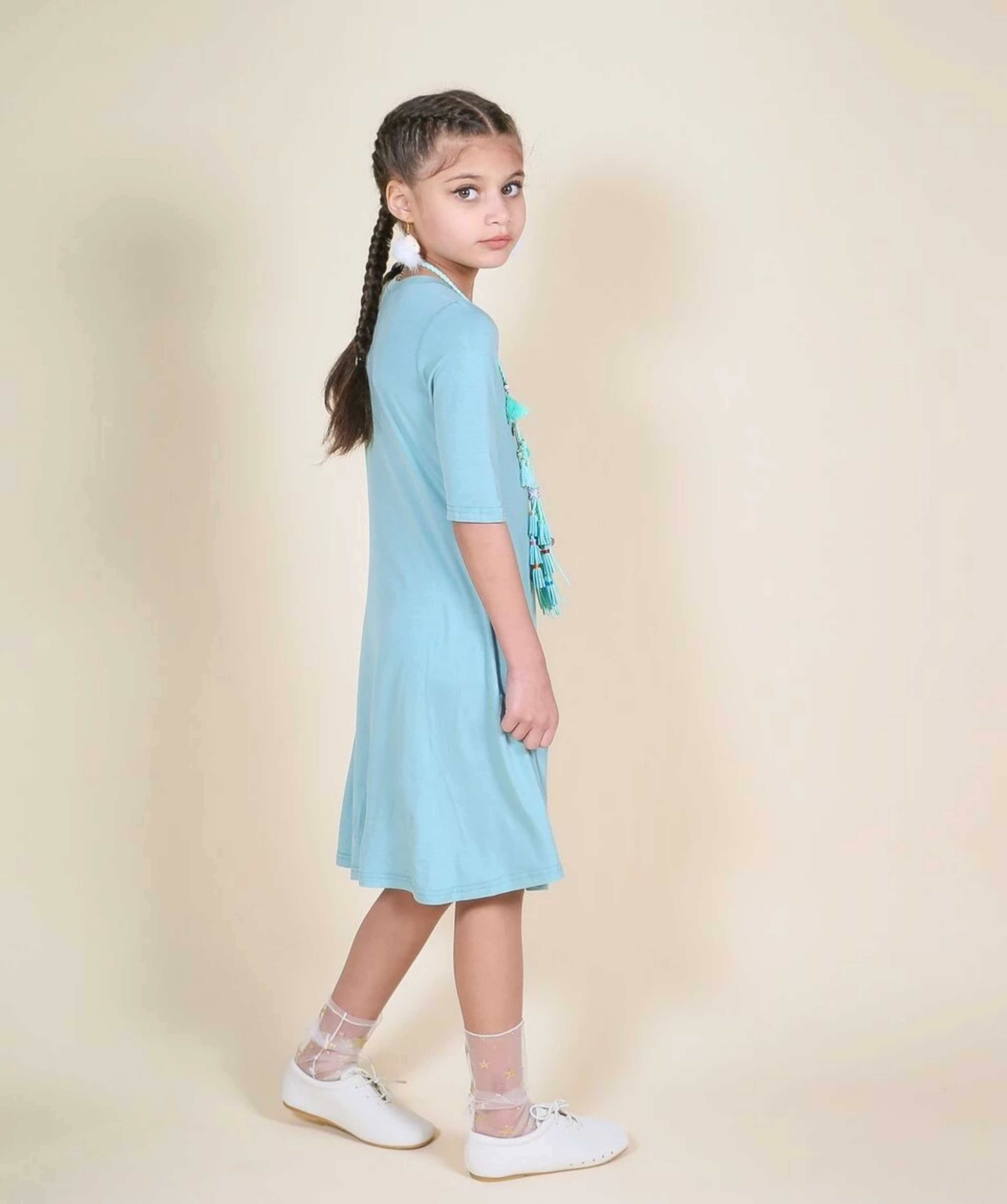 GIRLS DRESS فستان