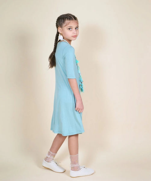 GIRLS DRESS فستان