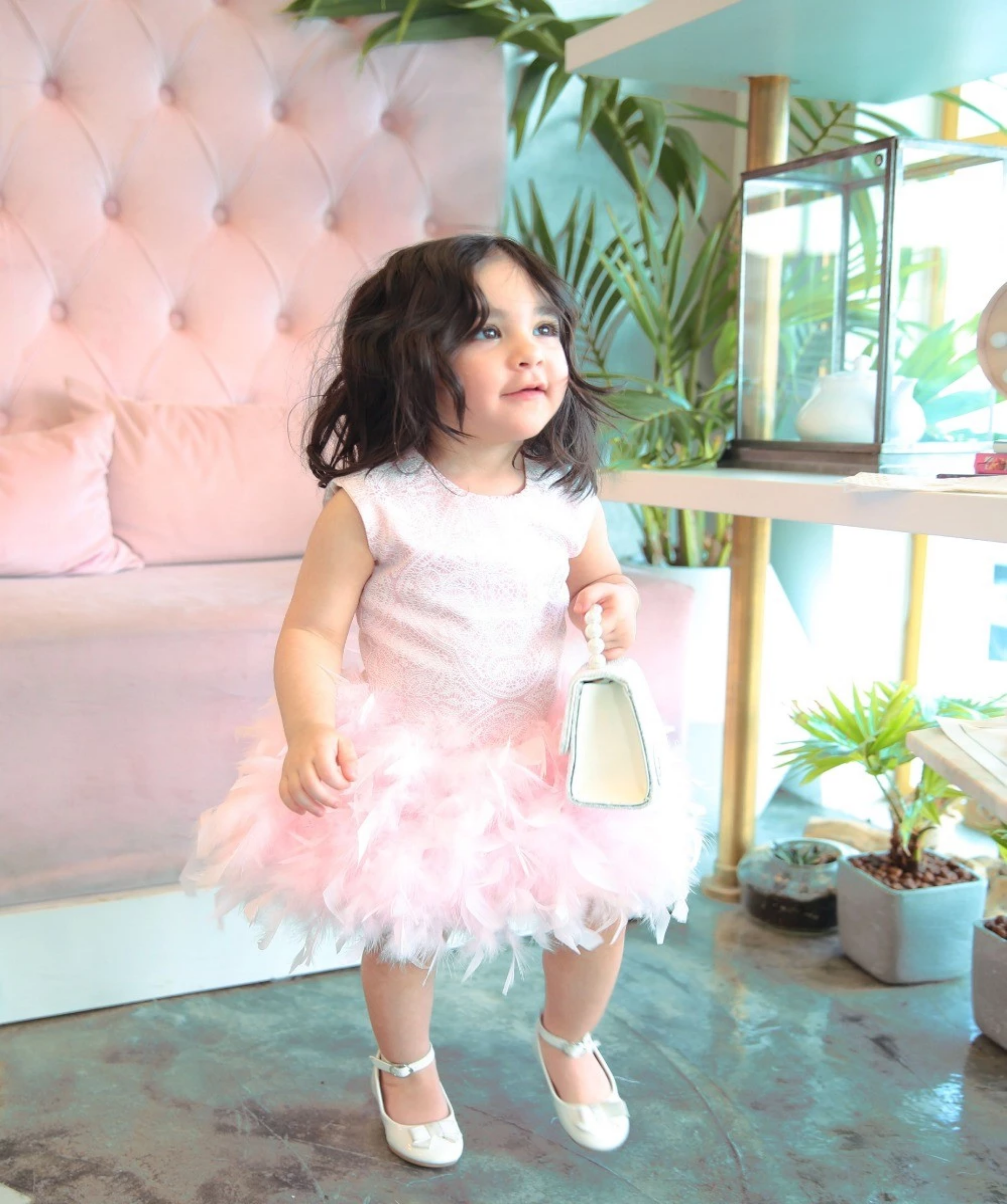 GIRLS DRESS فستان