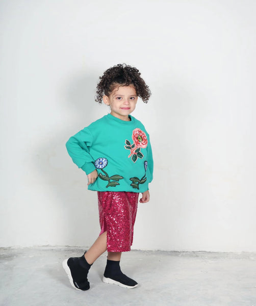 GIRLS SWEATER بلوزة