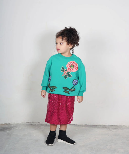 GIRLS SWEATER بلوزة