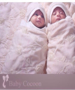 Baby Swaddle مهاد مع قبعة