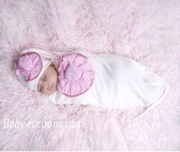 Baby Swaddle مهاد مع قبعة