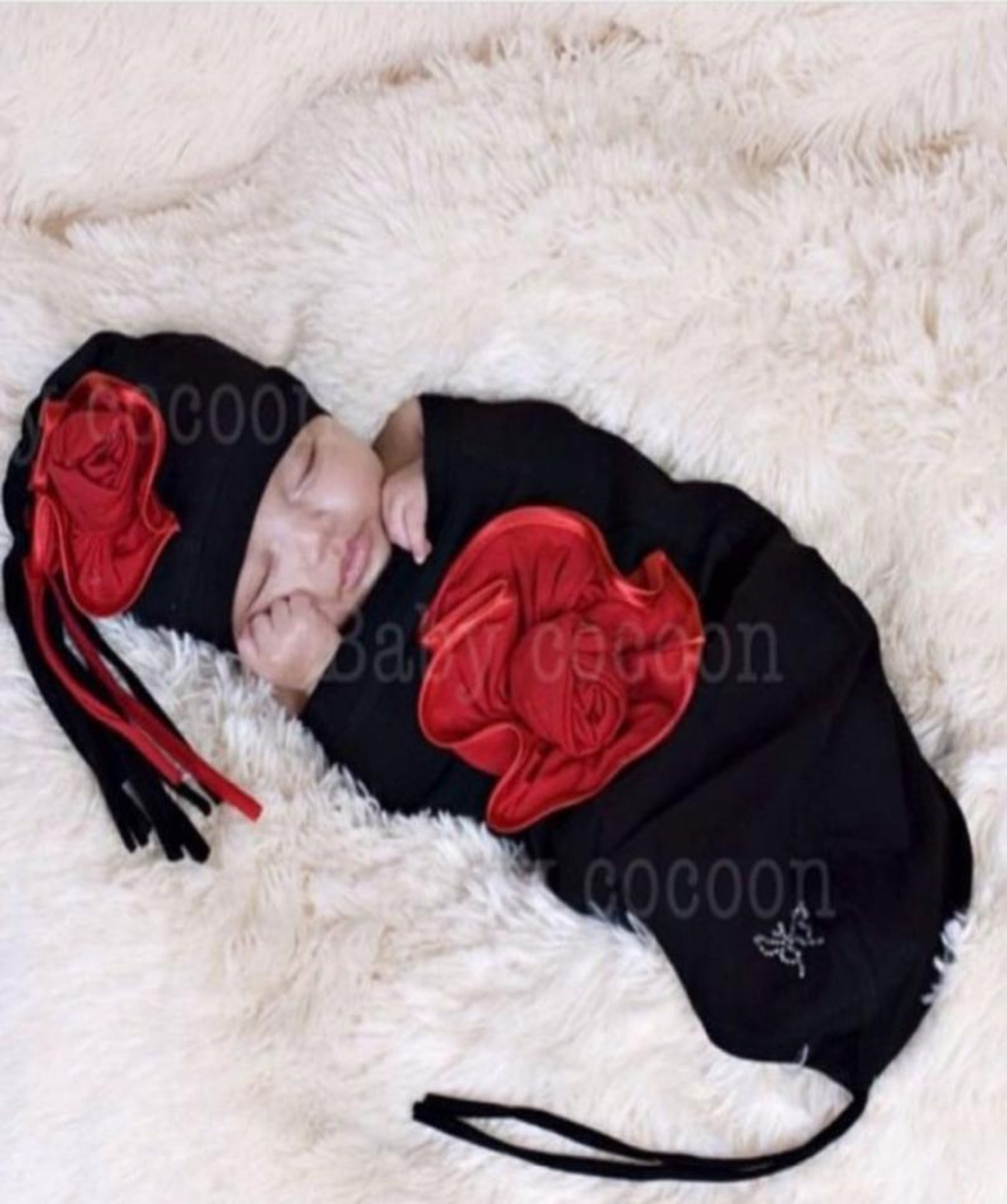 Baby Swaddle مهاد مع قبعة