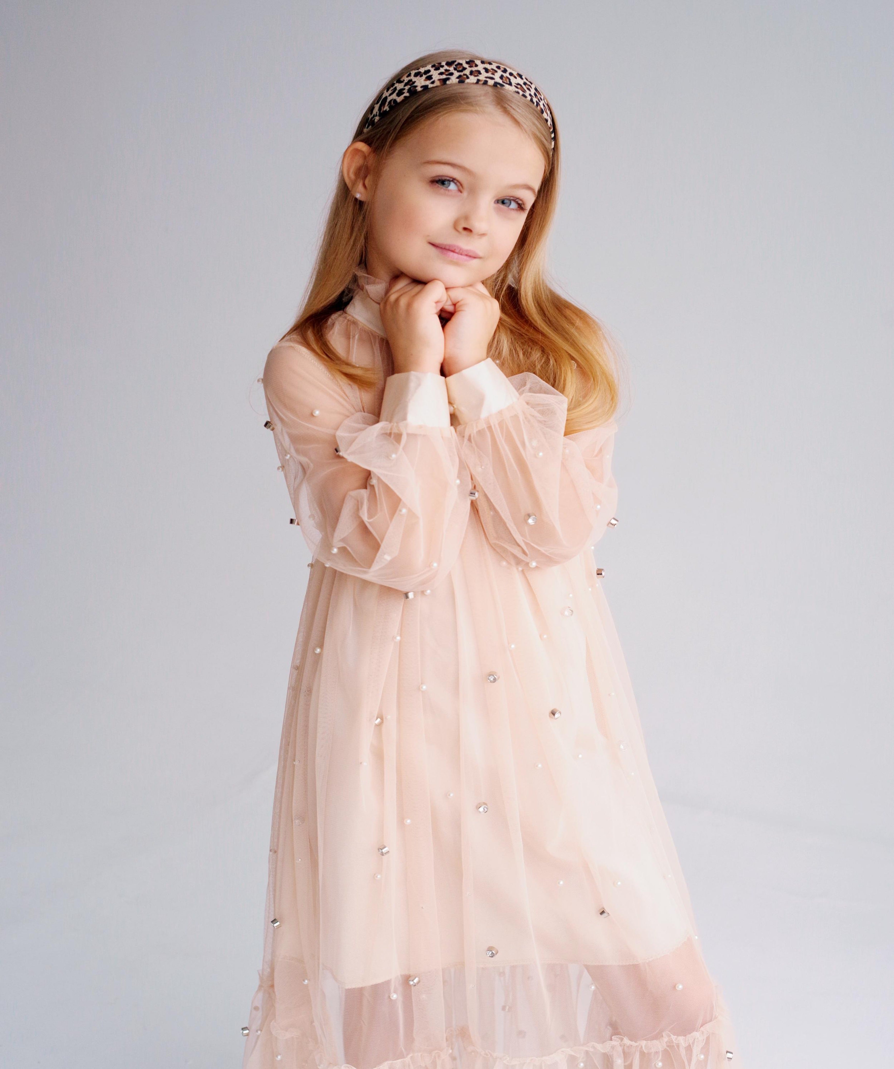 GIRLS DRESS فستان